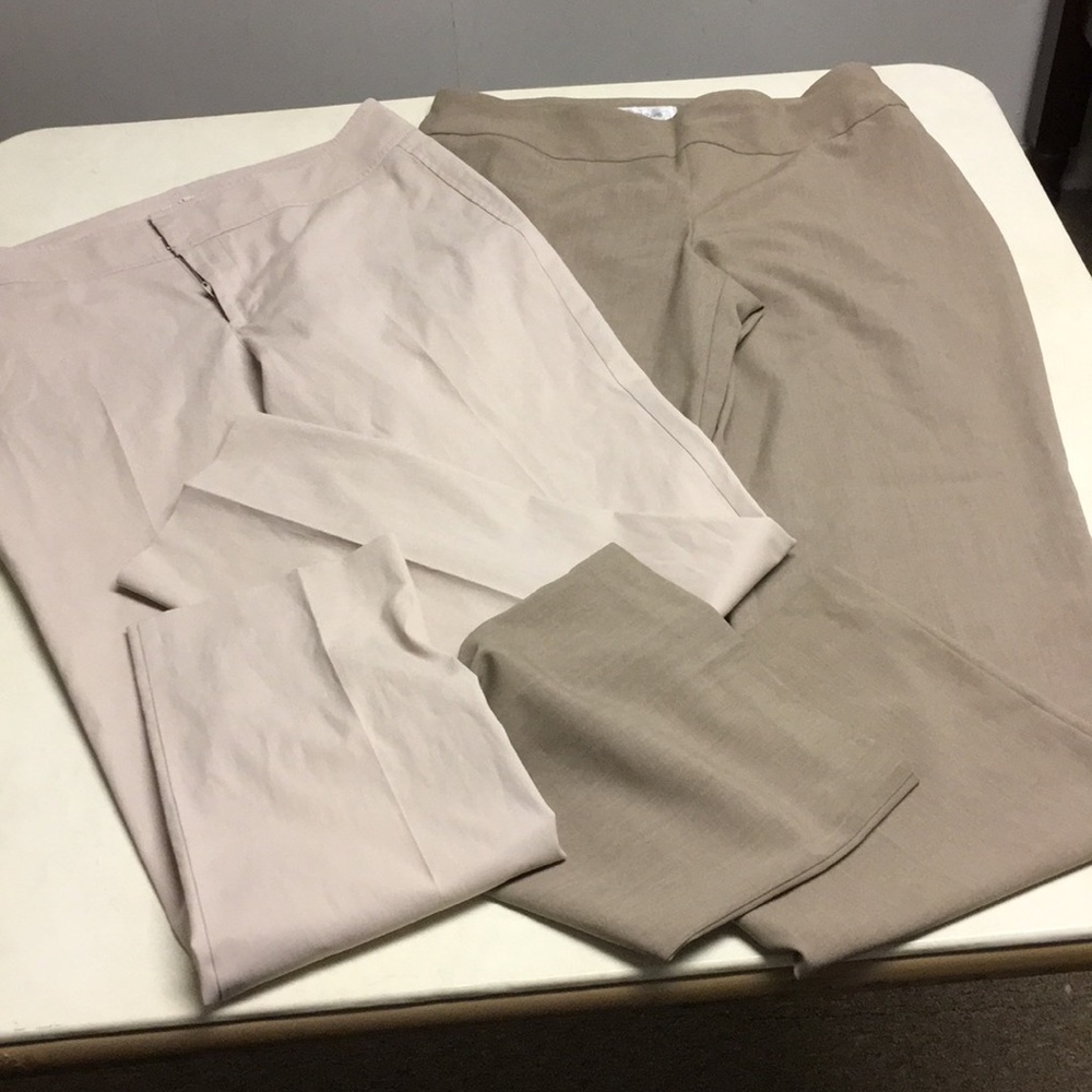 Dress pants lot sizes 10 YVES and Dress Barn
